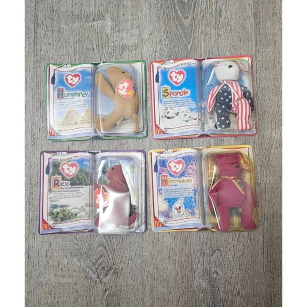 Vintage McDonalds Teenie‎ Beanie Babies Millennium Legends